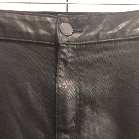 Lane Bryant Coated Flare Hem Pant Approx Size 26 (No Tag) - Picture 3 of 6